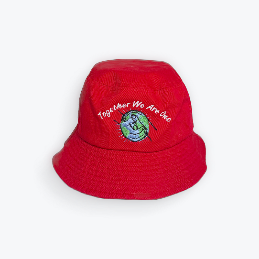 Red Bucket Hat
