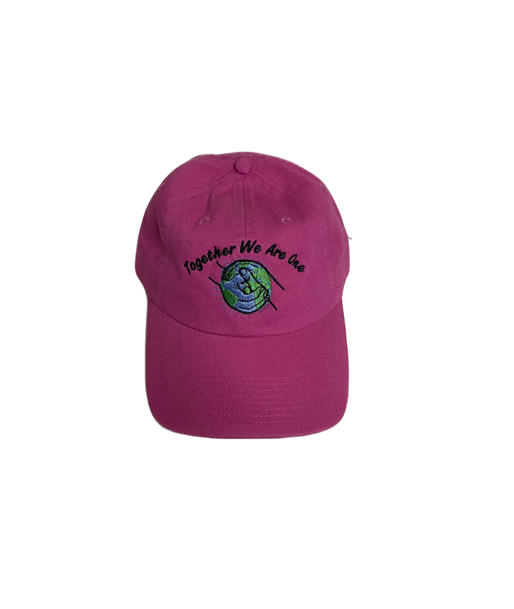 Dark Pink Dad Hat