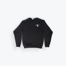 Load image into Gallery viewer, Black Core fleece crew neck sweatshirt
