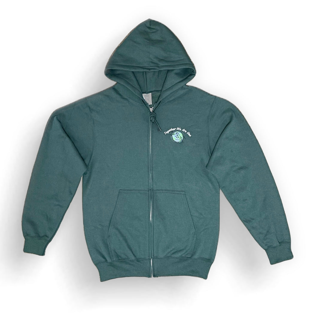 Forest Green Full Zip